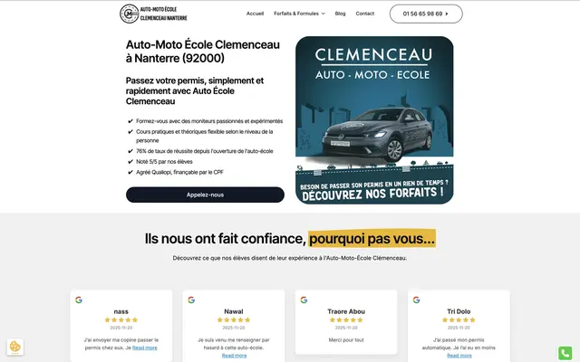 Auto-École Clémenceau Nanterre